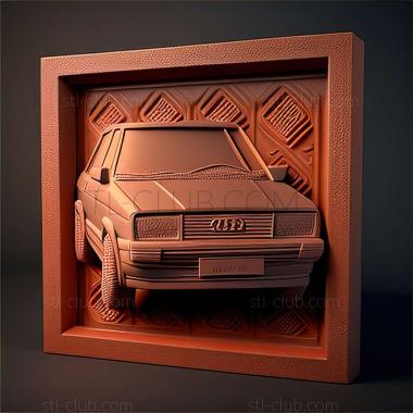 3D модель Audi S2 (STL)